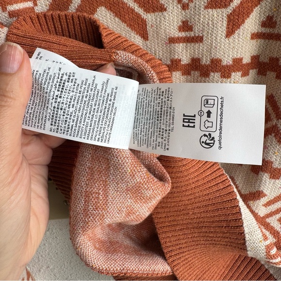 NWOT Smartwool Edgewood Heritage Crew Sweater size XS - Picture 9 of 10